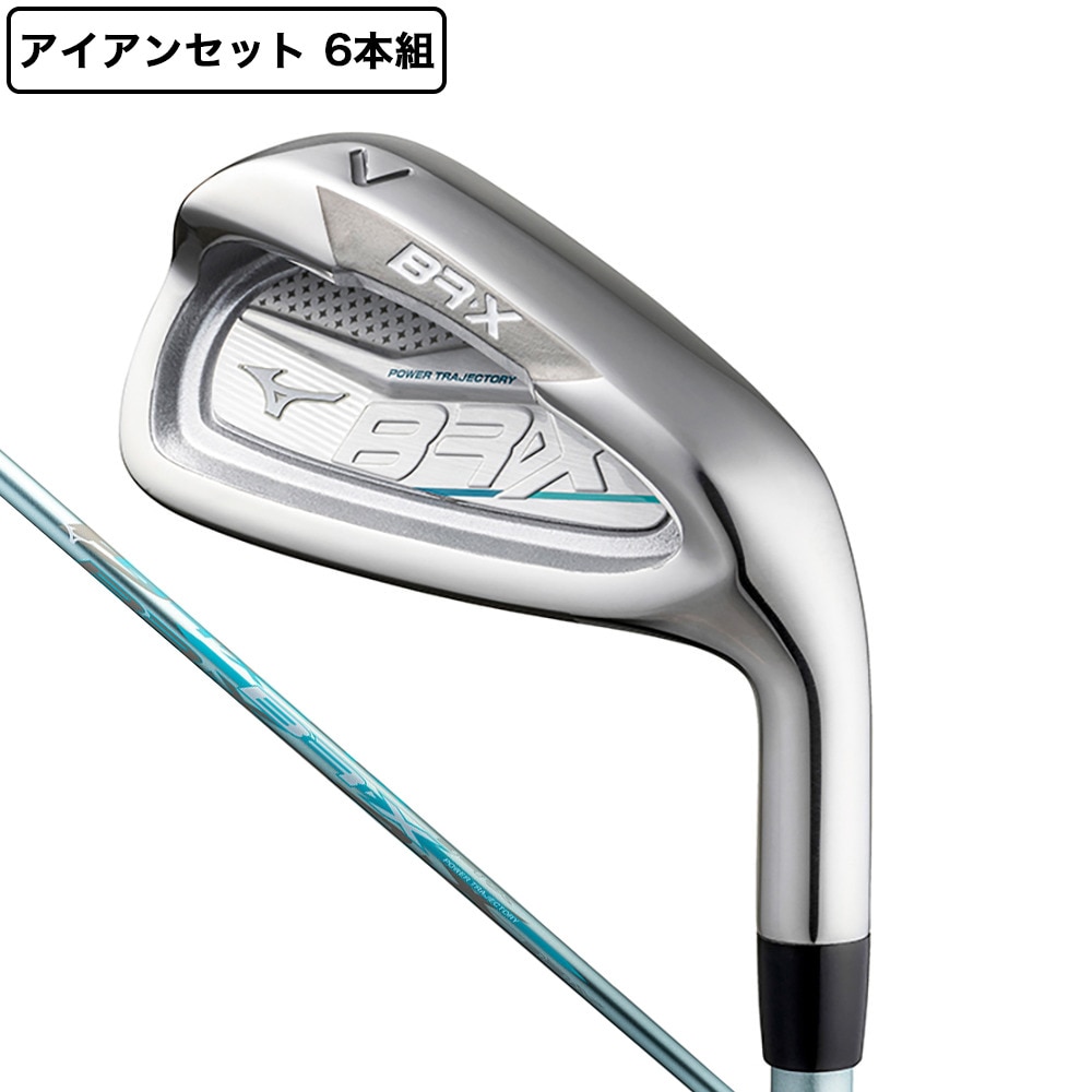 ミズノ（MIZUNO）（レディース）BR-X アイアンセット 6本セット (7I