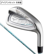 ミズノ（MIZUNO）（レディース）BR-X アイアンセット 6本セット (7I～9I、PW、GW、SW) BR-X オリジナル カーボンシャフト