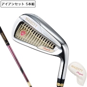 (レディース)ロイヤル アイアンセット 5本(7I~9I、PW、SW)TL560L