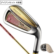 (レディース)プレステジオ13 アイアンセット 4本(7I~9I、PW)MAJESTY TL760