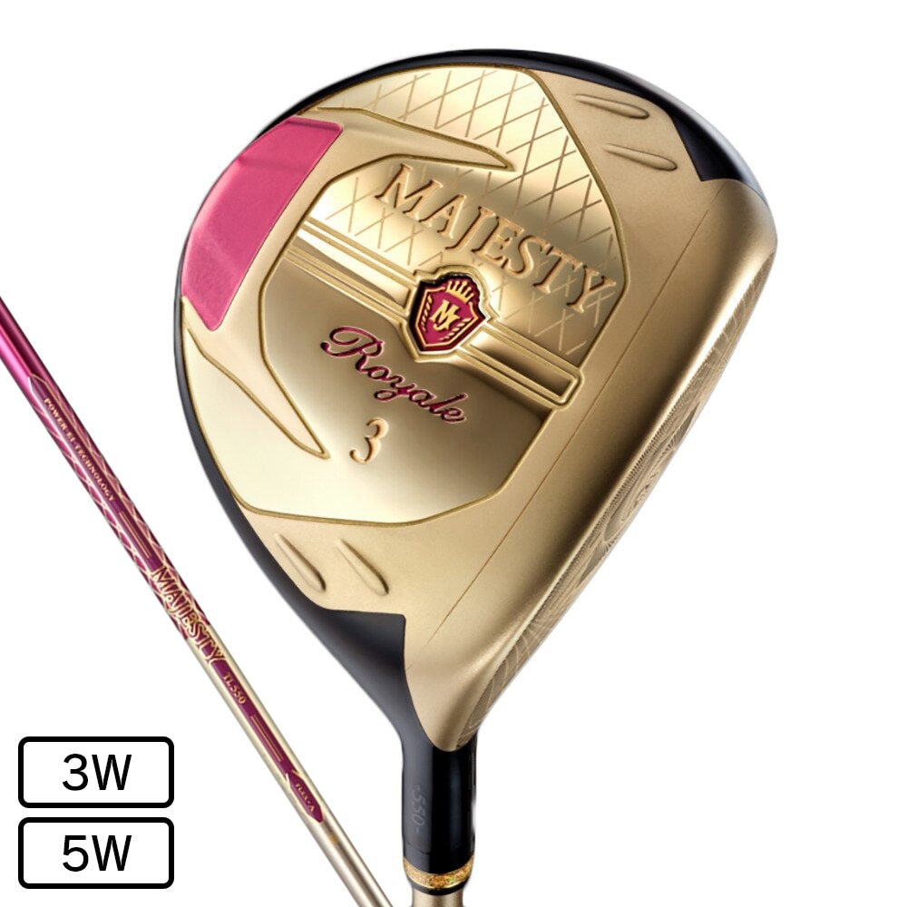 マジェスティ（MAJESTY）（レディース）マジェスティロイヤル フェアウェイウッド(5W ロフト20度)MAJESTY TL550
