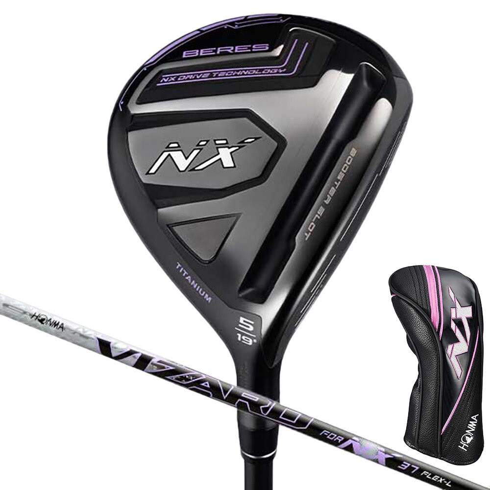 ホンマゴルフ（HONMA）（レディース）BERES NX フェアウェイウッド(5W ロフト19度)VIZARD FOR NX 37