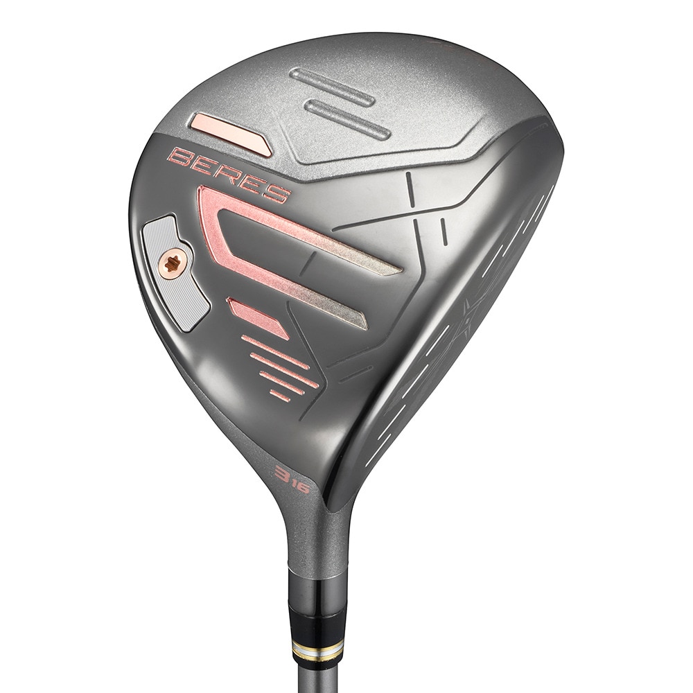 本間ゴルフ（HONMA）（レディース）ベレス09 フェアウェイウッド ブラック(3W ロフト16度)BERES ARMRQ FX BLACK