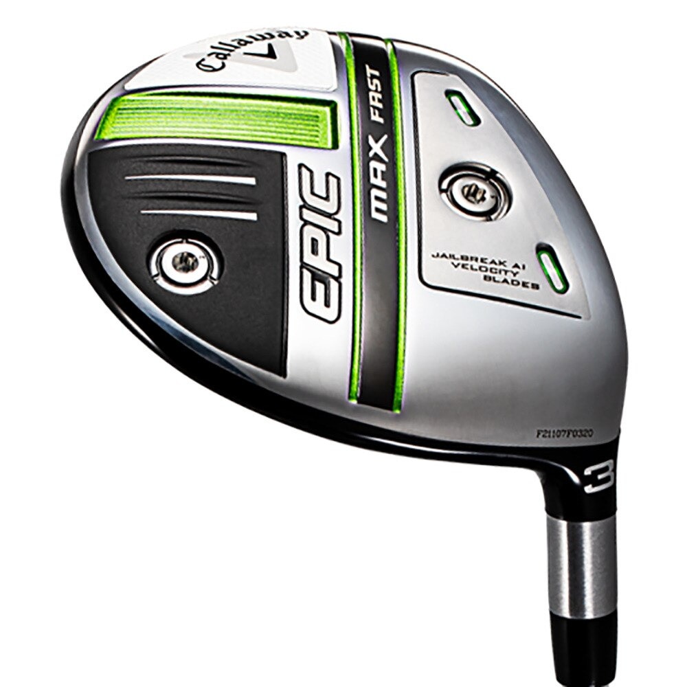 キャロウェイ（CALLAWAY）（レディース）EPIC MAX FAST フェアウェイウッド(W3 ロフト15度)ELDIO 40 for Callaway