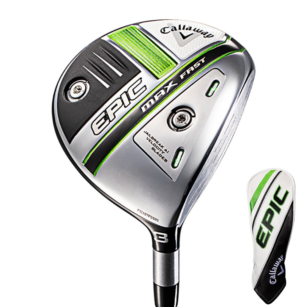 キャロウェイ EPIC MAX FAST フェアウェイウッド(W5 ロフト18度)ELDIO 40 for Callaway Ｌ 0 ドライバー、フェアウェイウッド 右用の画像