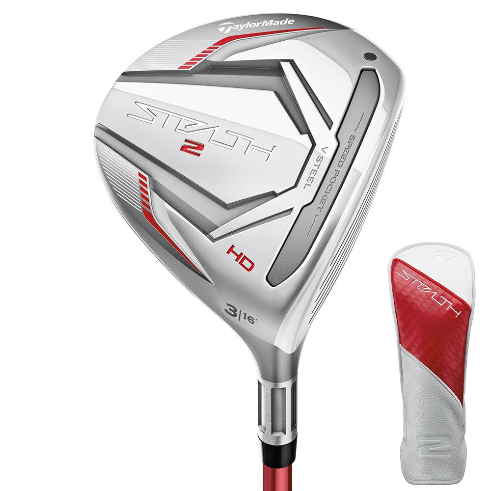 テーラーメイド（TAYLORMADE）（レディース）ステルス2 HD フェアウェイウッド (3W ロフト16度) TENSEI RED TM40