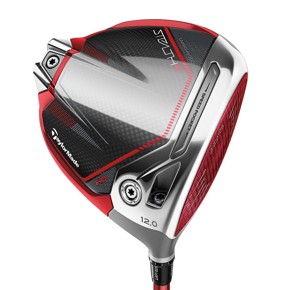 テーラーメイド（TAYLORMADE）（レディース）ステルス2 HD ドライバー (1W ロフト12度) TENSEI RED TM40