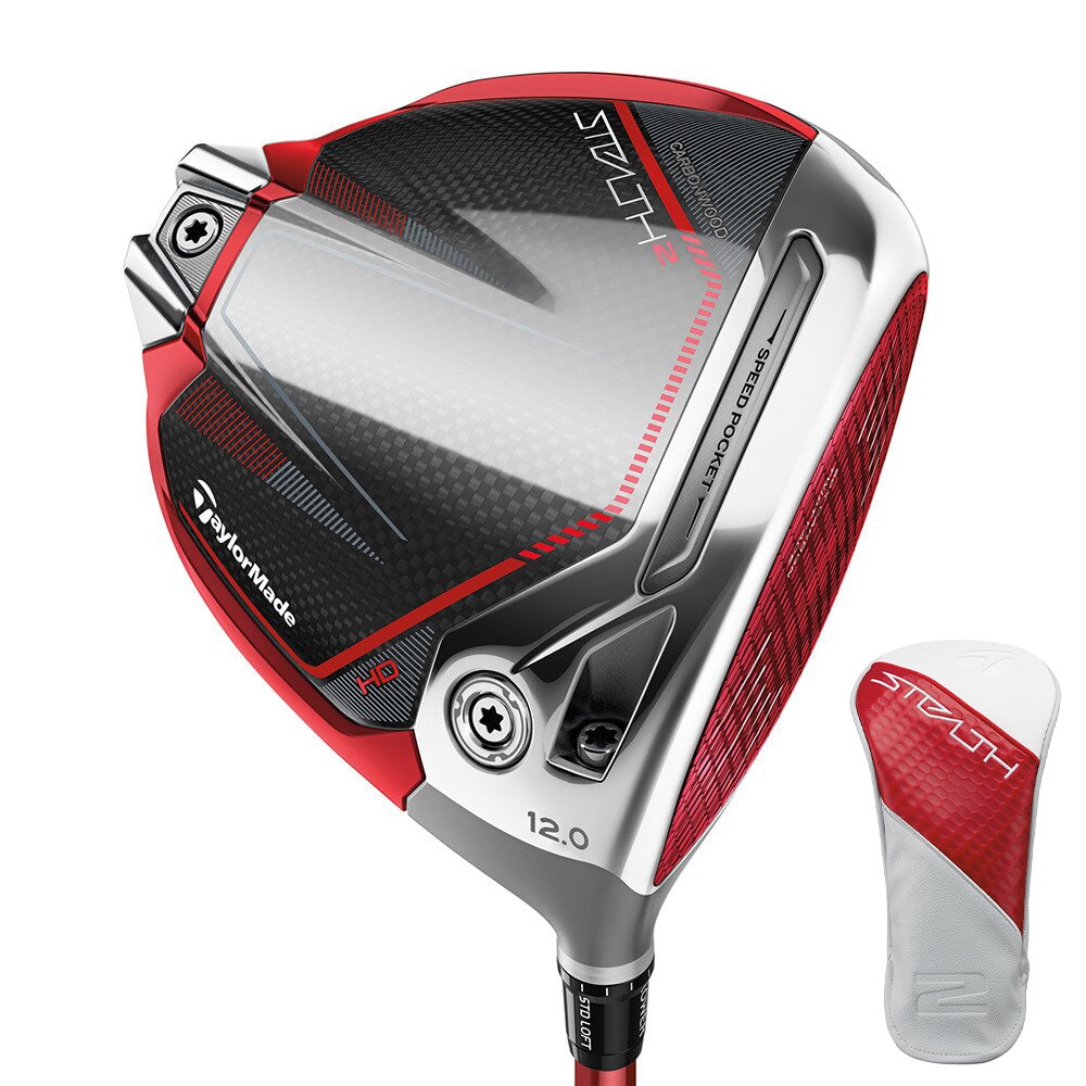 テーラーメイド（TAYLORMADE）（レディース）ステルス2 HD ドライバー (1W ロフト12度) TENSEI RED TM40