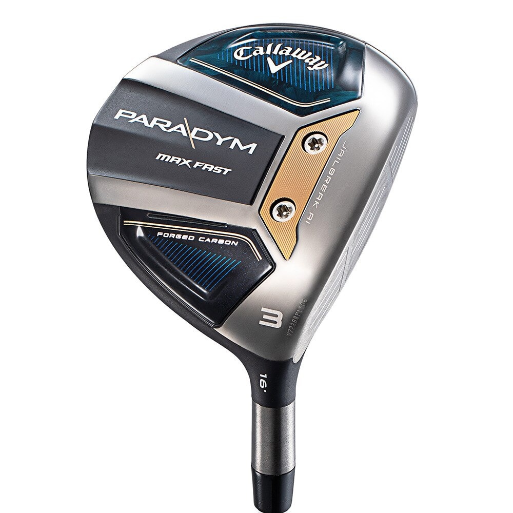 キャロウェイ（CALLAWAY）（レディース）パラダイム MAX FAST フェアウェイウッド(3W ロフト16度)ELDIO 40 for Callaway