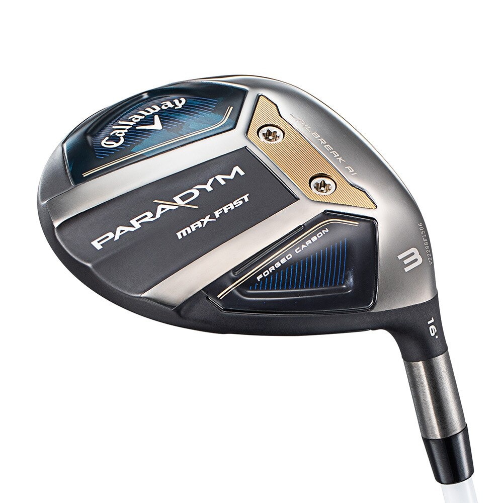 キャロウェイ（CALLAWAY）（レディース）パラダイム MAX FAST フェアウェイウッド(3W ロフト16度)ELDIO 40 for Callaway