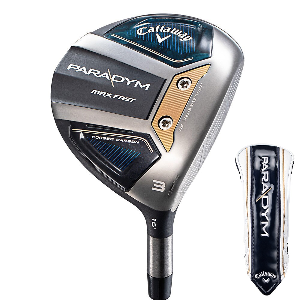 キャロウェイ（CALLAWAY）（レディース）パラダイム MAX FAST フェアウェイウッド(3W ロフト16度)ELDIO 40 for Callaway