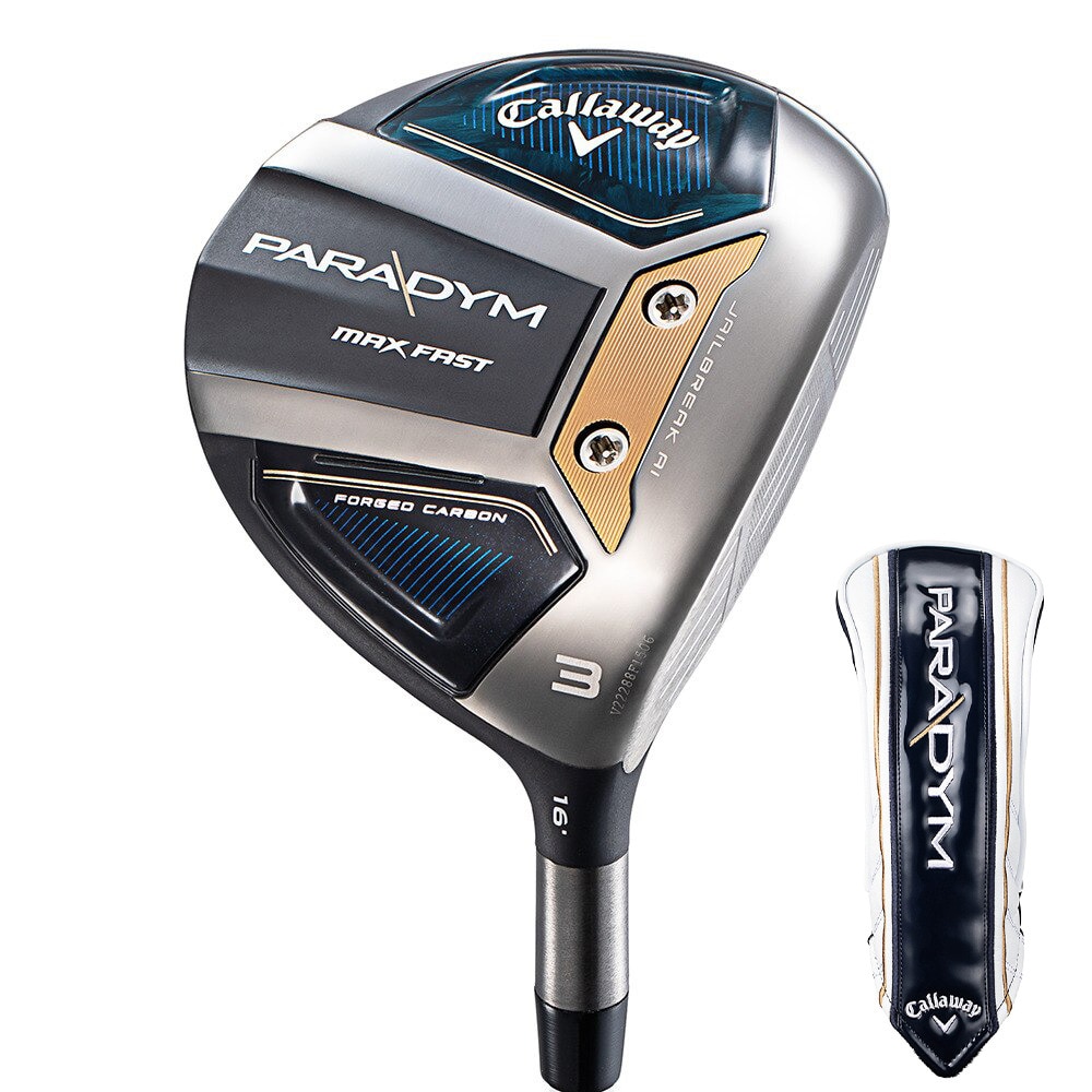 キャロウェイ（CALLAWAY）（レディース）パラダイム MAX FAST フェアウェイウッド(5W ロフト19度)ELDIO 40 for Callaway