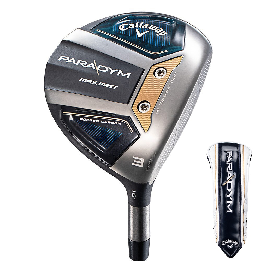 キャロウェイ（CALLAWAY）（レディース）パラダイム MAX FAST フェアウェイウッド(7W ロフト22度)ELDIO 40 for Callaway