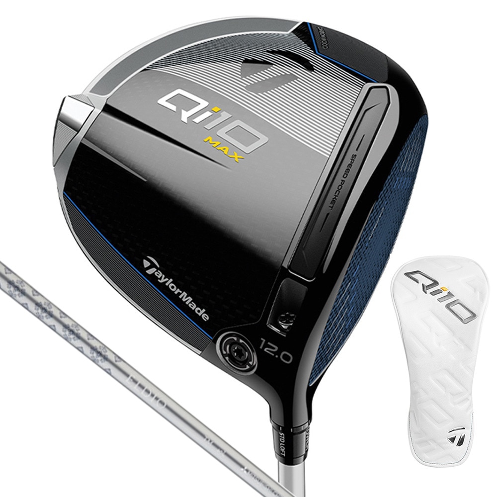 テーラーメイド（TAYLORMADE）（レディース）Qi10 MAX ドライバー(1W ロフト12度)ELDIO TM40