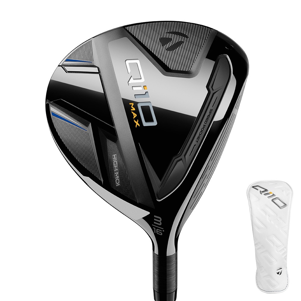 テーラーメイド（TAYLORMADE）（レディース）Qi10 MAX フェアウェイウッド(3W ロフト16度)ELDIO TM40