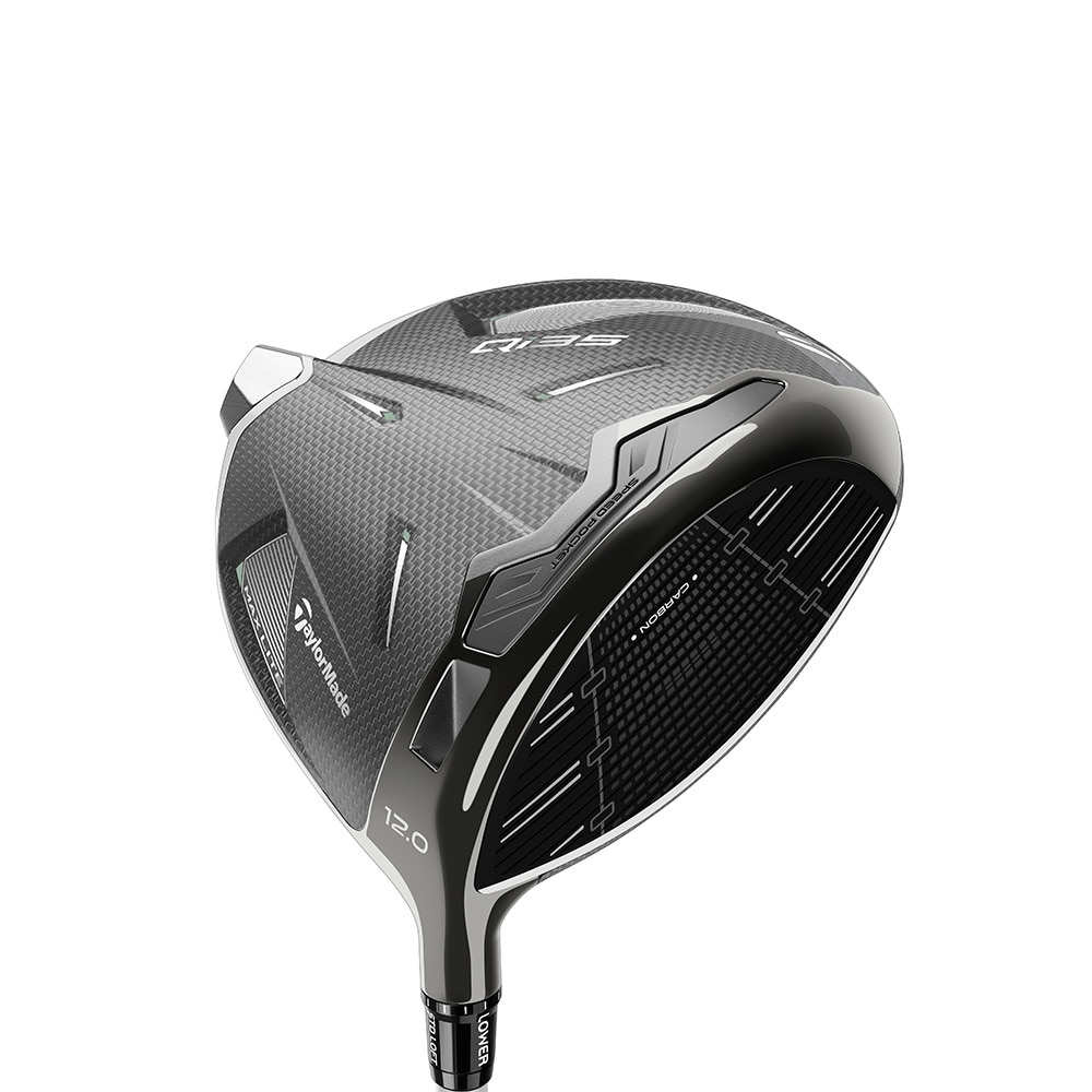 テーラーメイド（TAYLORMADE）（レディース）Qi35 MAX LITE ドライバー(1W ロフト12度)ELDIO TM40