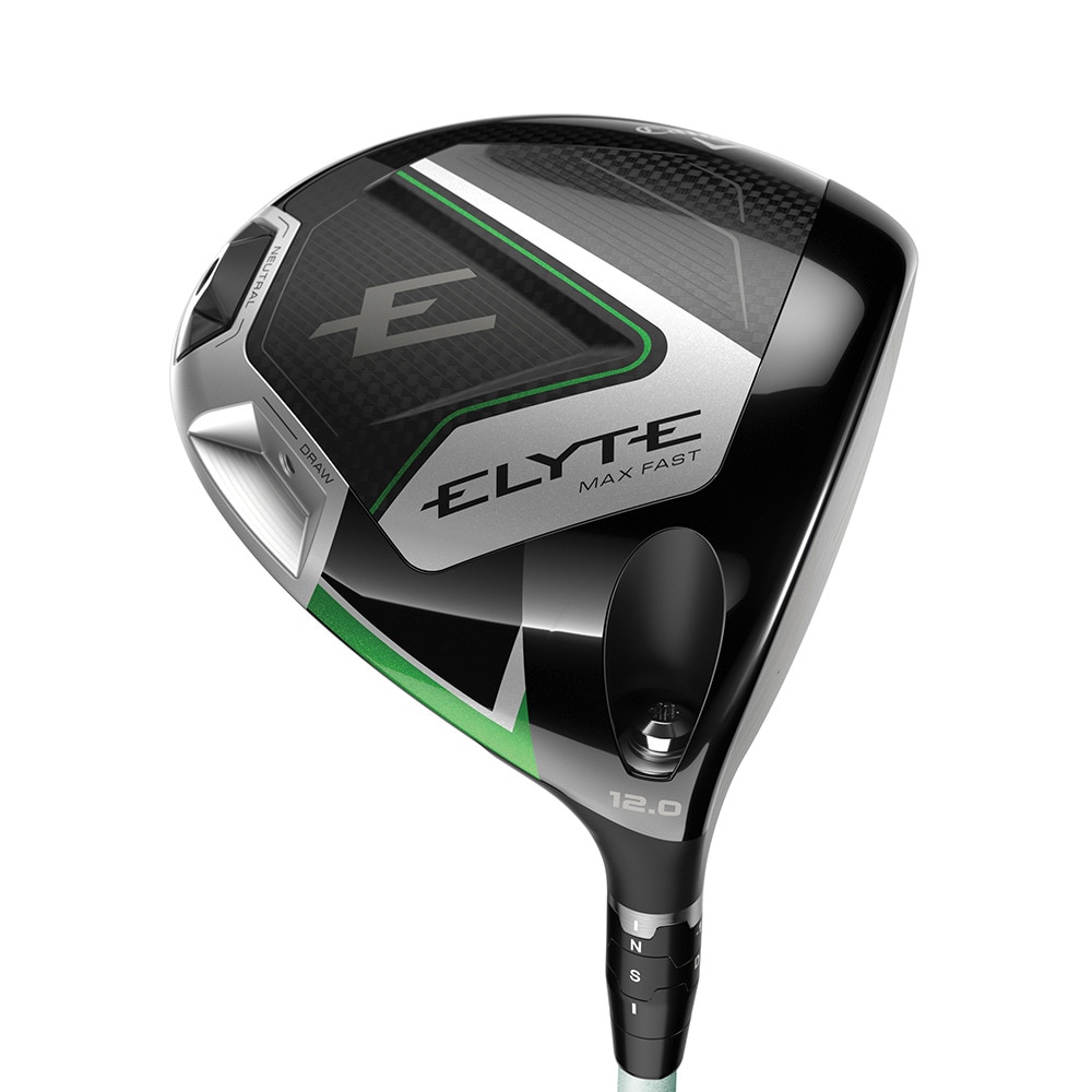 キャロウェイ（CALLAWAY）（レディース）エリート ELYTE MAX FAST ドライバー(1W ロフト12度)LIN-Q GREEN 40 for Callaway LDY