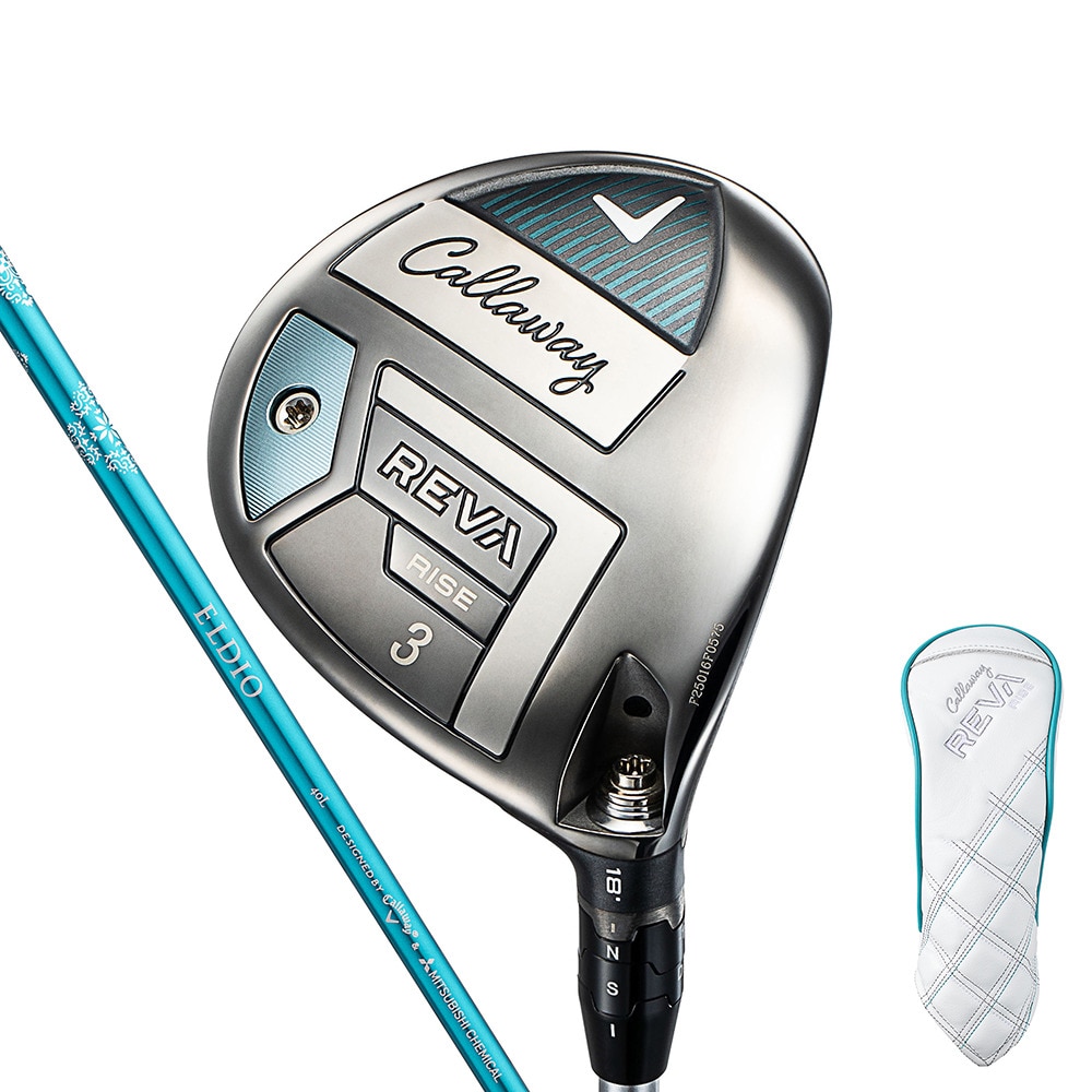 キャロウェイ（CALLAWAY）（レディース）REVA RISE レヴァ ライズ フェアウェイウッド(7W ロフト24度)ELDIO 40 for Callaway LDY