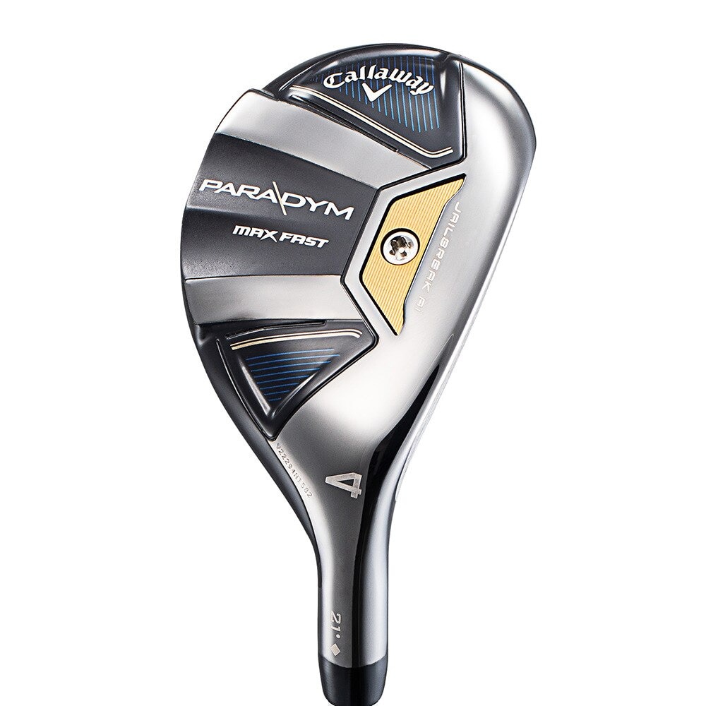 キャロウェイ（CALLAWAY）（レディース）パラダイム MAX FAST ユーティリティ(4H ロフト21度)ELDIO 40 for Callaway