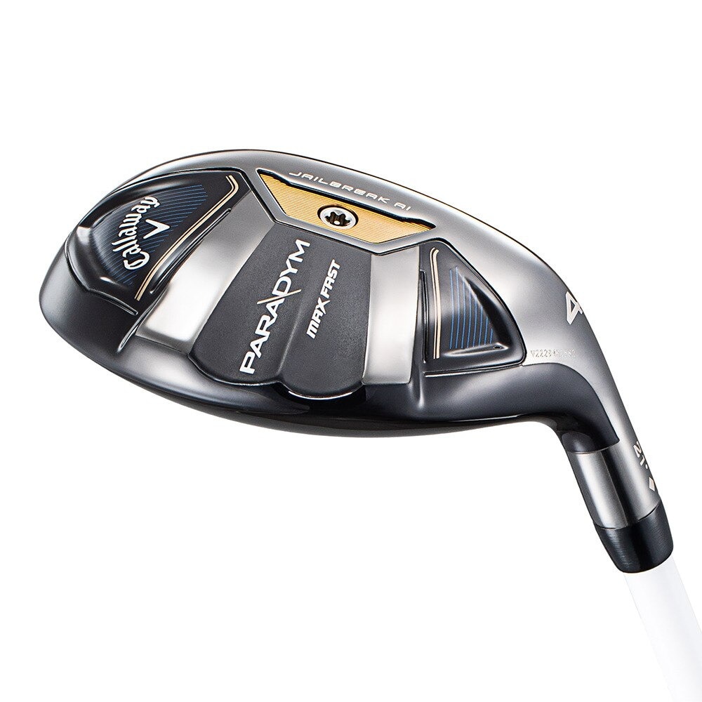 キャロウェイ（CALLAWAY）（レディース）パラダイム MAX FAST ユーティリティ(4H ロフト21度)ELDIO 40 for Callaway