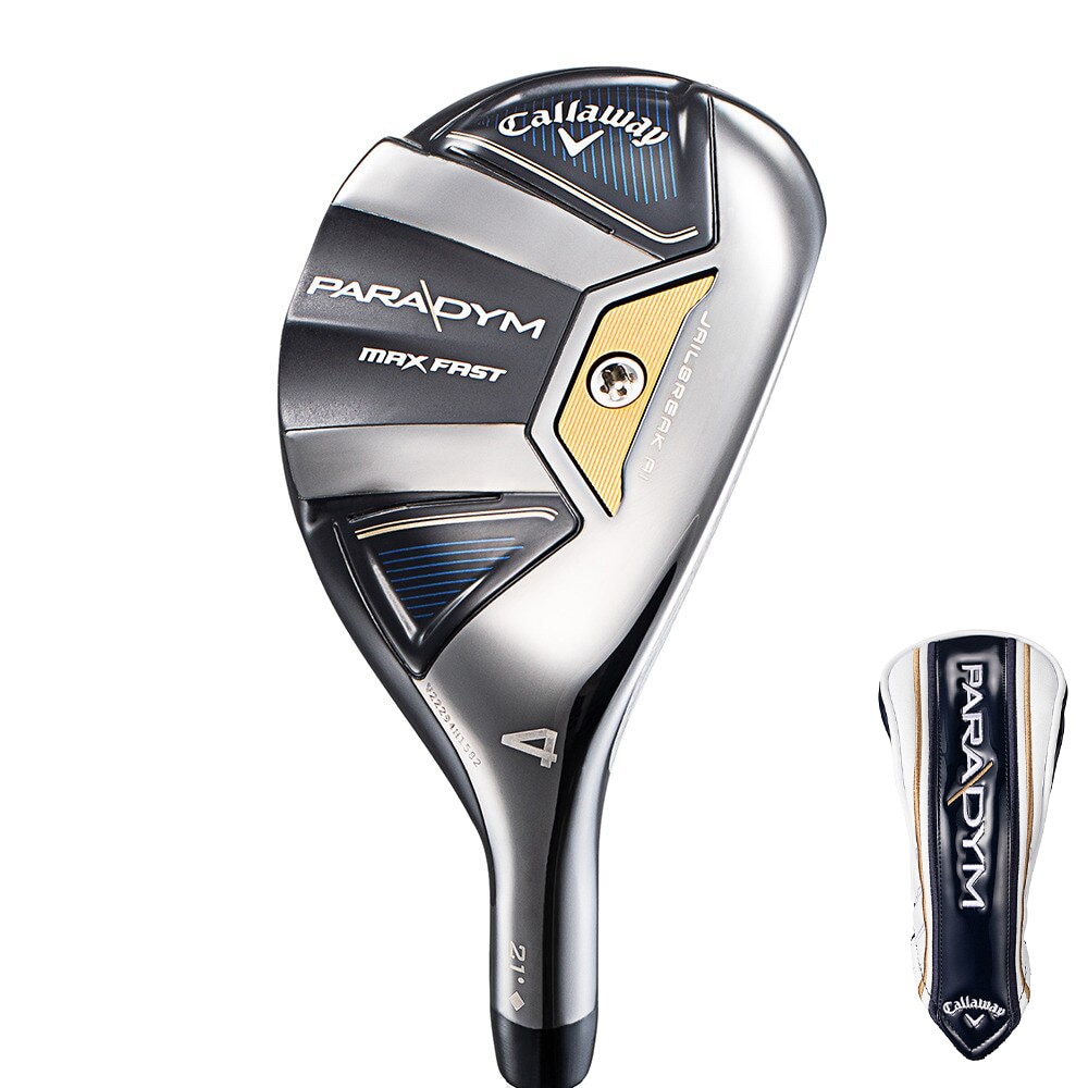 キャロウェイ（CALLAWAY）（レディース）パラダイム MAX FAST ユーティリティ(5H ロフト24度)ELDIO 40 for Callaway