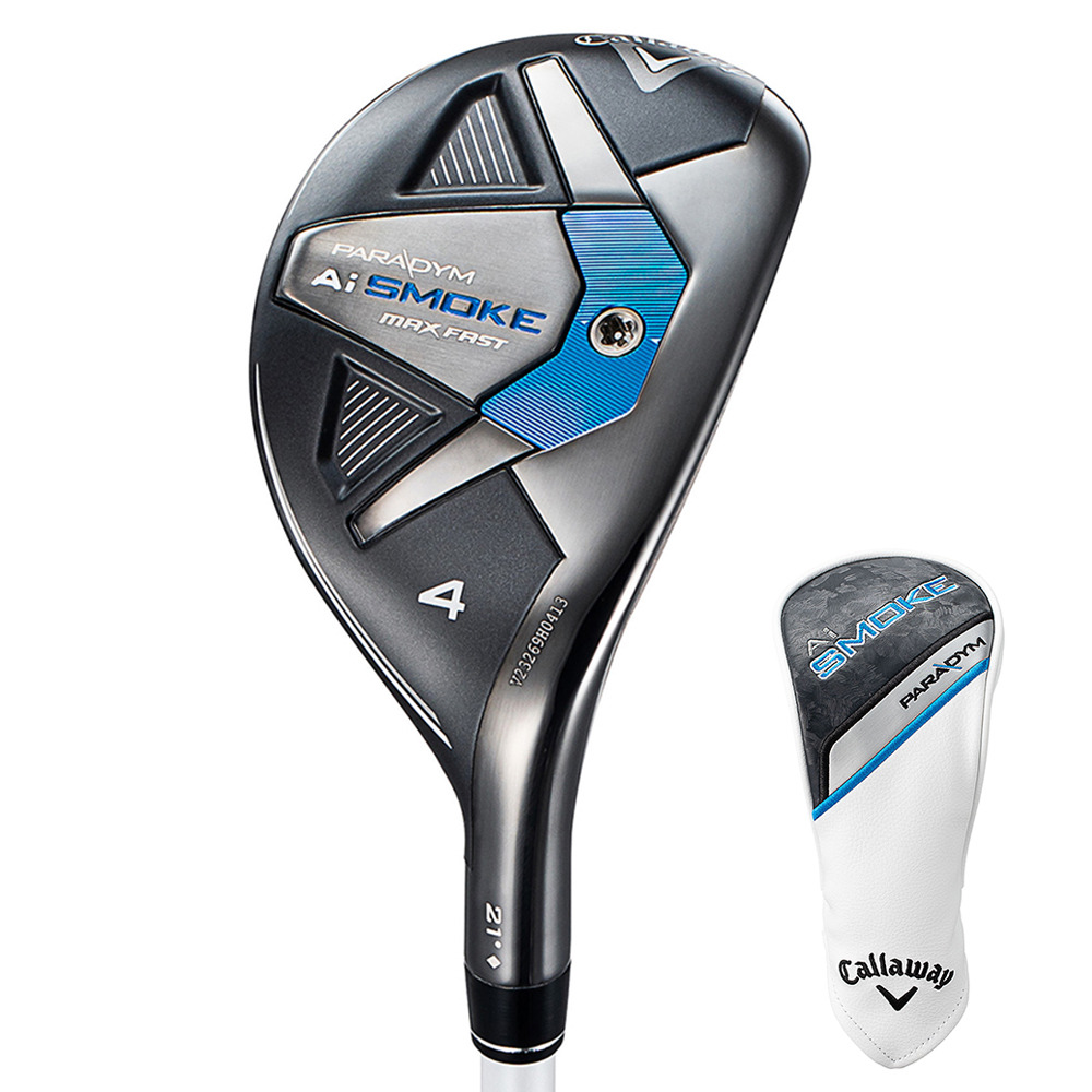 キャロウェイ（CALLAWAY）（レディース）パラダイム Ai スモーク MAX FAST ユーティリティ(4H、ロフト21度)ELDIO 40 for Callaway