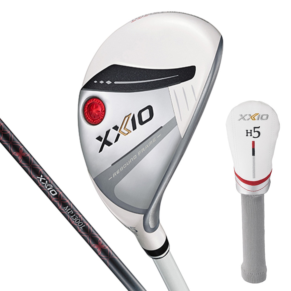 ゼクシオ（XXIO）（レディース）ゼクシオ13パールホワイト ハイブリッド(6H ロフト28度)ゼクシオMP1300Lカーボン