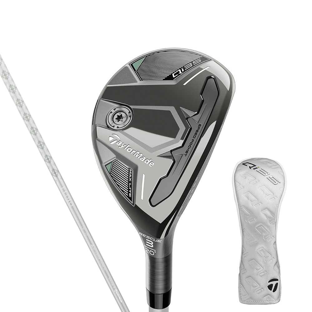 テーラーメイド（TAYLORMADE）（レディース）Qi35 MAX LITE レスキュー(7U ロフト35度)ELDIO TM40