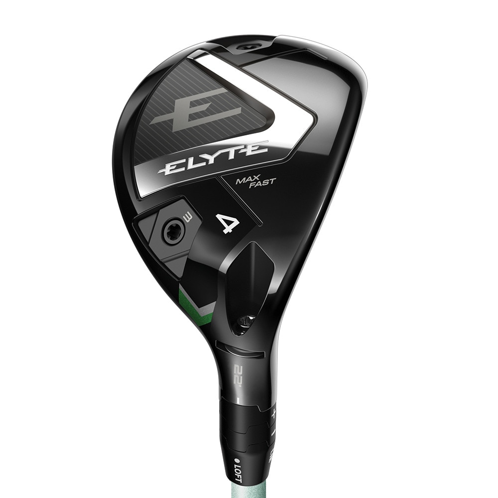 キャロウェイ（CALLAWAY）（レディース）エリート ELYTE MAX FAST ユーティリティ(5H ロフト25度)LIN-Q GREEN 40 for Callaway LDY