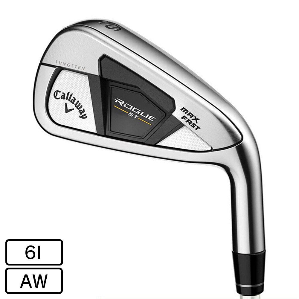 キャロウェイ（CALLAWAY）（レディース）ROGUE ST MAX FAST ローグ アイアン(AW ロフト50度)ELDIO 40