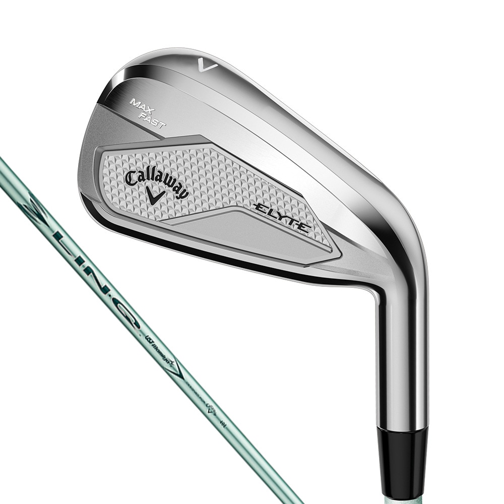 キャロウェイ（CALLAWAY）（レディース）エリート ELYTE MAX FAST アイアン(AW ロフト50度)LIN-Q GREEN 40 for Callaway LDY