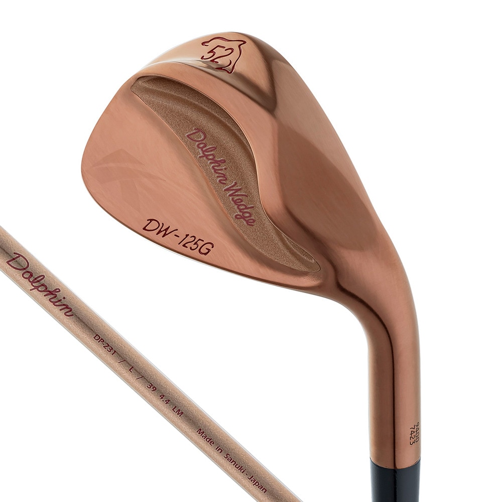 キャスコ（KASCO）（レディース）DW-125G PinkGold ドルフィンウェッジ(5203 ロフト52度)Dolphin DP-231