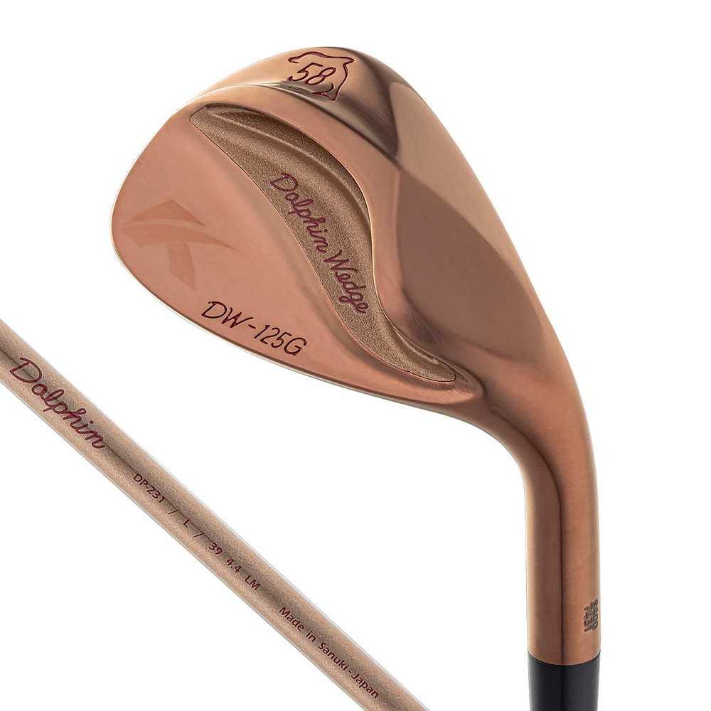 キャスコ（KASCO）（レディース）DW-125G PinkGold ドルフィンウェッジ(5808 ロフト58度)Dolphin DP-231