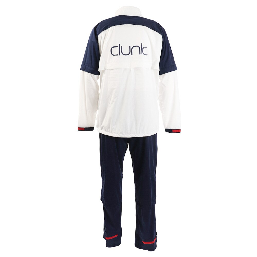 クランク（CLUNK）（メンズ）ゴルフウェア メンズ レインウェア 防水 耐水 2WAY仕様 上下セット B CL51TR31 NVY 収納袋付 雨具