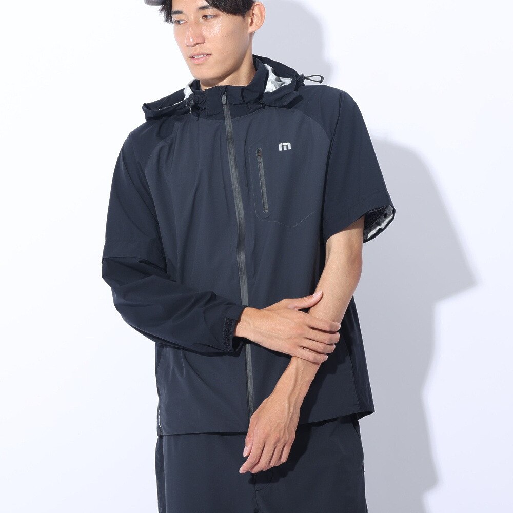 トラヴィスマシュー（Travis Mathew）（メンズ）ゴルフウェア VERS SETUP レインウェア セットアップ 上下セット SS22 7AF070 0BLK