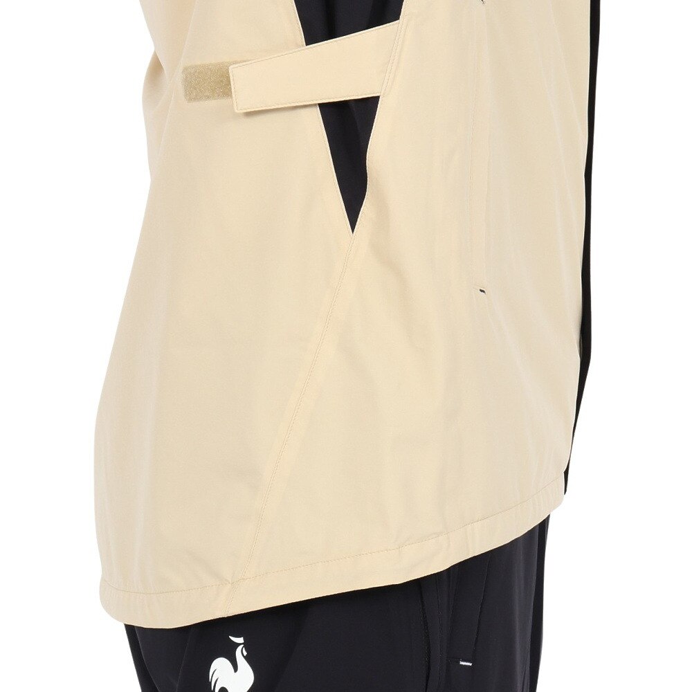ルコックスポルティフ（lecoqsportif）（メンズ）ゴルフウェア 耐水 ストレッチフォーサー レインウェア 上下セット 収納袋付き QGMXJH00W BG00