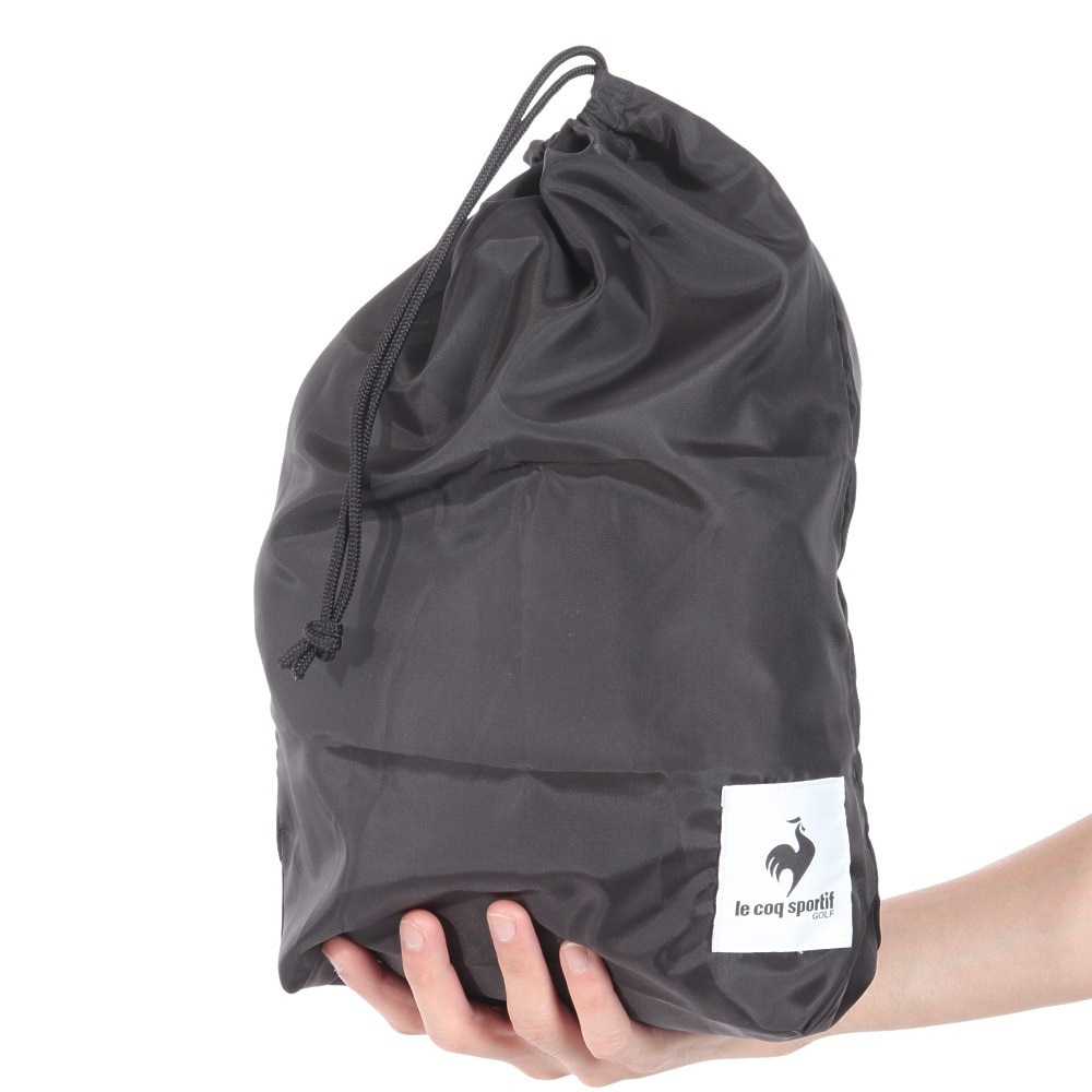 ルコックスポルティフ（lecoqsportif）（メンズ）ゴルフウェア アウター 軽量 ストレッチフォーサー レインウェア QGMXJH00W BK00
