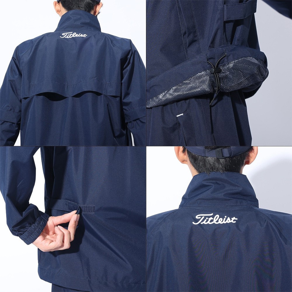 タイトリスト（TITLEIST）（メンズ）ゴルフウェア アウター 24 レインウェア TLPMR980JNV TLPMR980JNV