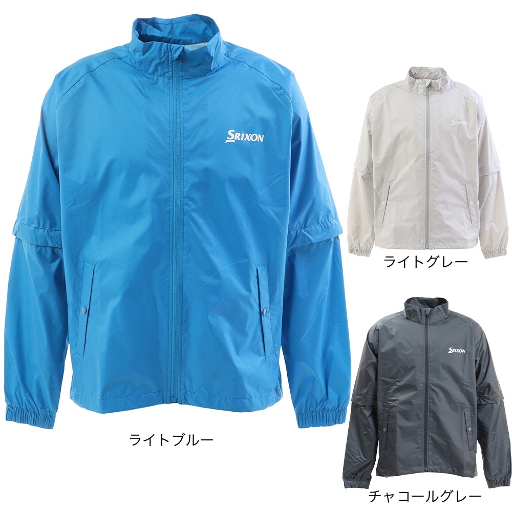 スリクソン（SRIXON）（メンズ）ゴルフウェア レインウエア メンズ SMR9001J チャコールグレー 雨具