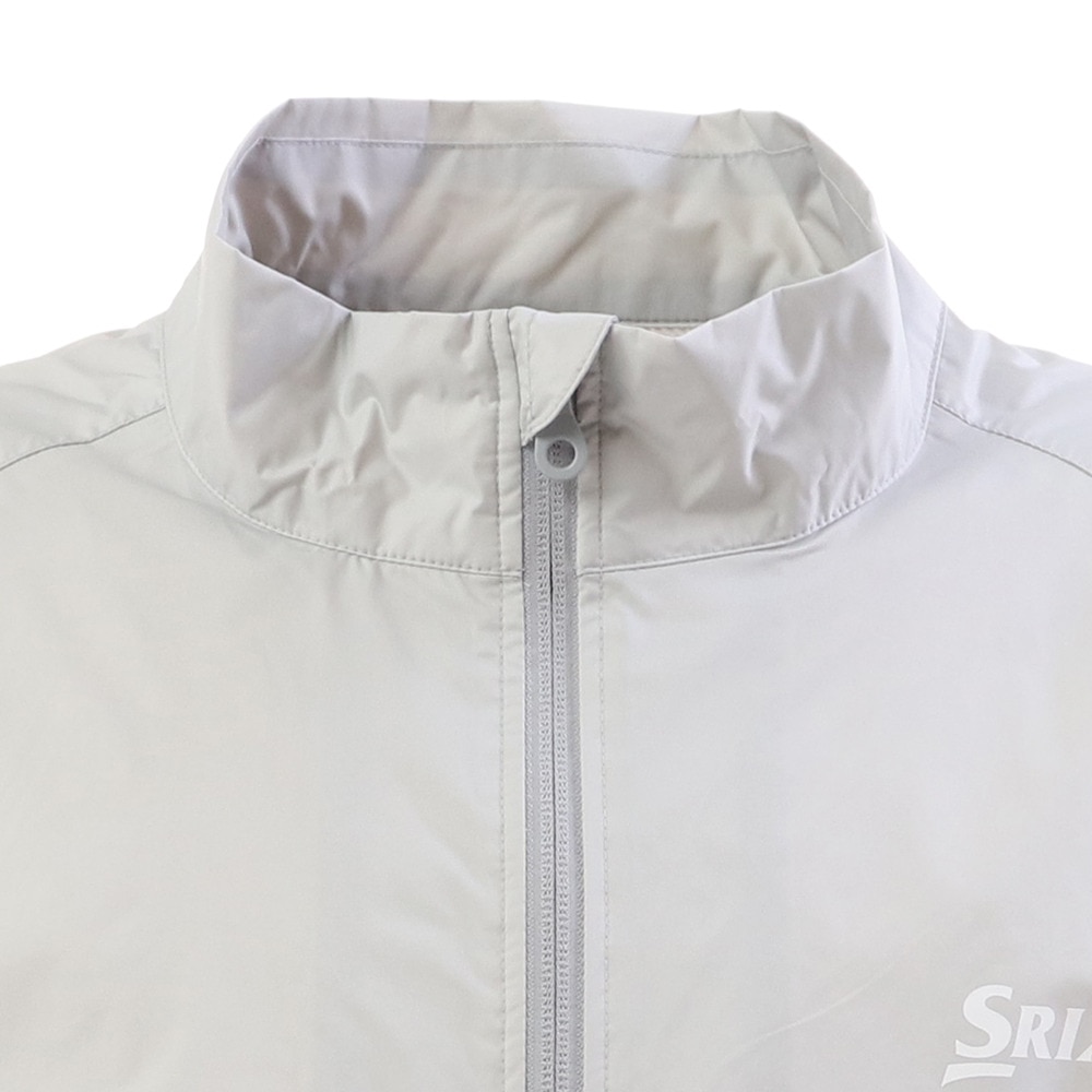 スリクソン(SRIXON)(メンズ)ゴルフウェア メンズ レインウェア 撥水 防水 耐水 レインジャケット SMR9001J ライトグレー 雨具