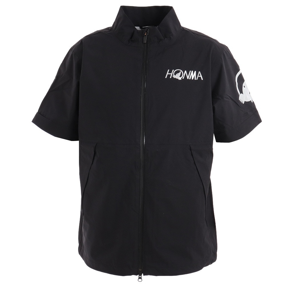 本間ゴルフ（HONMA）（メンズ）ゴルフウェア メンズ レインウェア 撥水 防水 耐水 2WAY仕様 レインジャケット 031731404BK