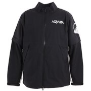 本間ゴルフ（HONMA）（メンズ）ゴルフウェア メンズ レインウェア 撥水 防水 耐水 2WAY仕様 レインジャケット 031731404BK
