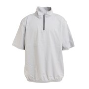 ゴルフウェア メンズ レインウェア 撥水 防水 耐水 プルオーバー 半袖シャツ PHANTOM MJK2200003-LGY