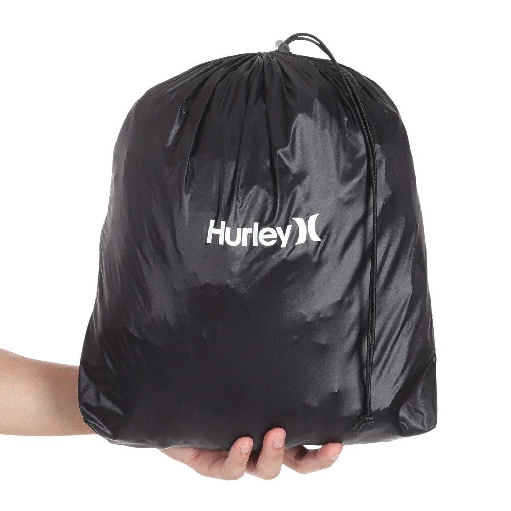 ハーレー（HURLEY）（メンズ）ゴルフウェア レインウェア 撥水 防水 耐水 半袖プルオーバー ファントムレイン MJK2200003-BLK