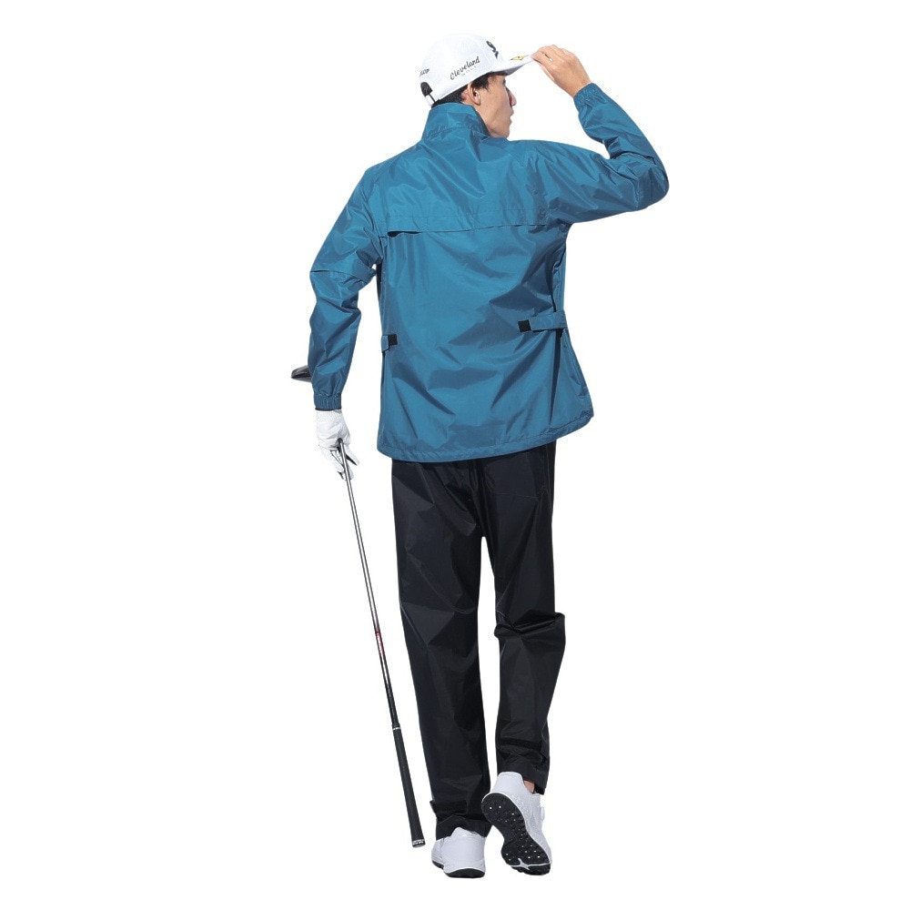 スリクソン（SRIXON）（メンズ）ゴルフウェア アウター レインウェア レインジャケット SMR4001J ブルー