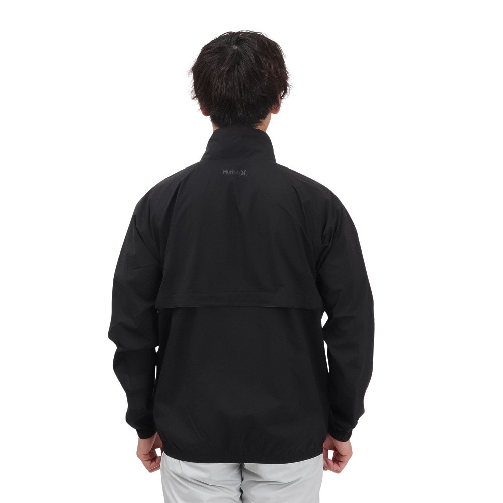ハーレー（HURLEY）（メンズ）ゴルフウェア ファントム レイン 長袖 プルオーバー MGRN251098-BLK