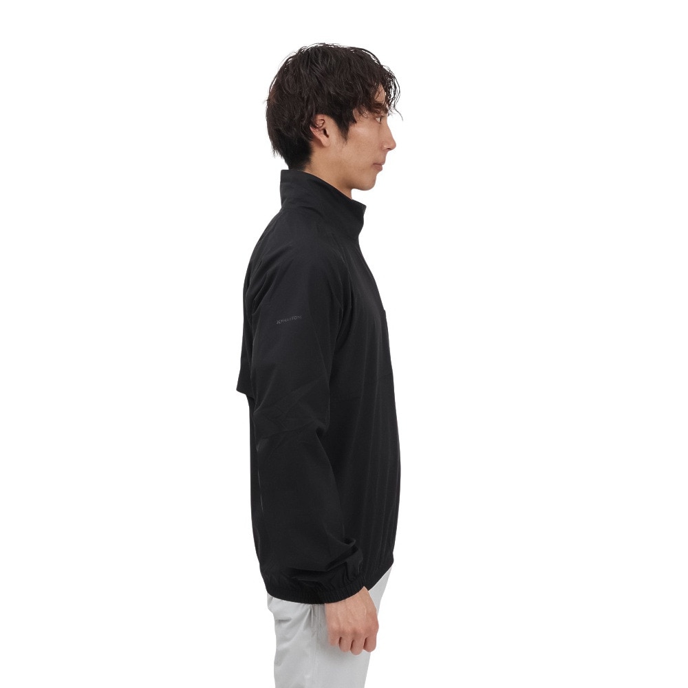 ハーレー（HURLEY）（メンズ）ゴルフウェア ファントム レイン 長袖 プルオーバー MGRN251098-BLK