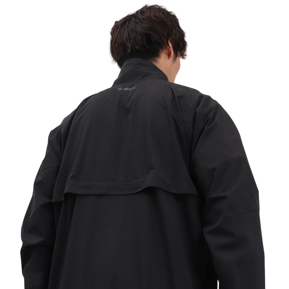 ハーレー（HURLEY）（メンズ）ゴルフウェア ファントム レイン 長袖 プルオーバー MGRN251098-BLK