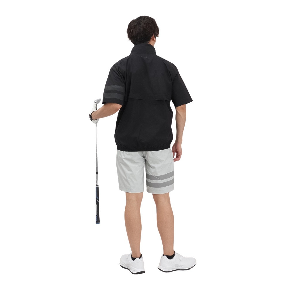 ハーレー（HURLEY）（メンズ）ゴルフウェア ファントム レイン 半袖 プルオーバー MGRN251099-BLK