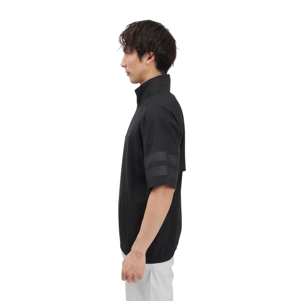 ハーレー（HURLEY）（メンズ）ゴルフウェア ファントム レイン 半袖 プルオーバー MGRN251099-BLK